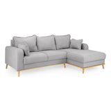 Briar Grey Right Hand Facing Corner Sofa