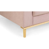 Briar Pink Left Hand Facing Corner Sofa