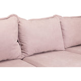 Briar Pink Left Hand Facing Corner Sofa