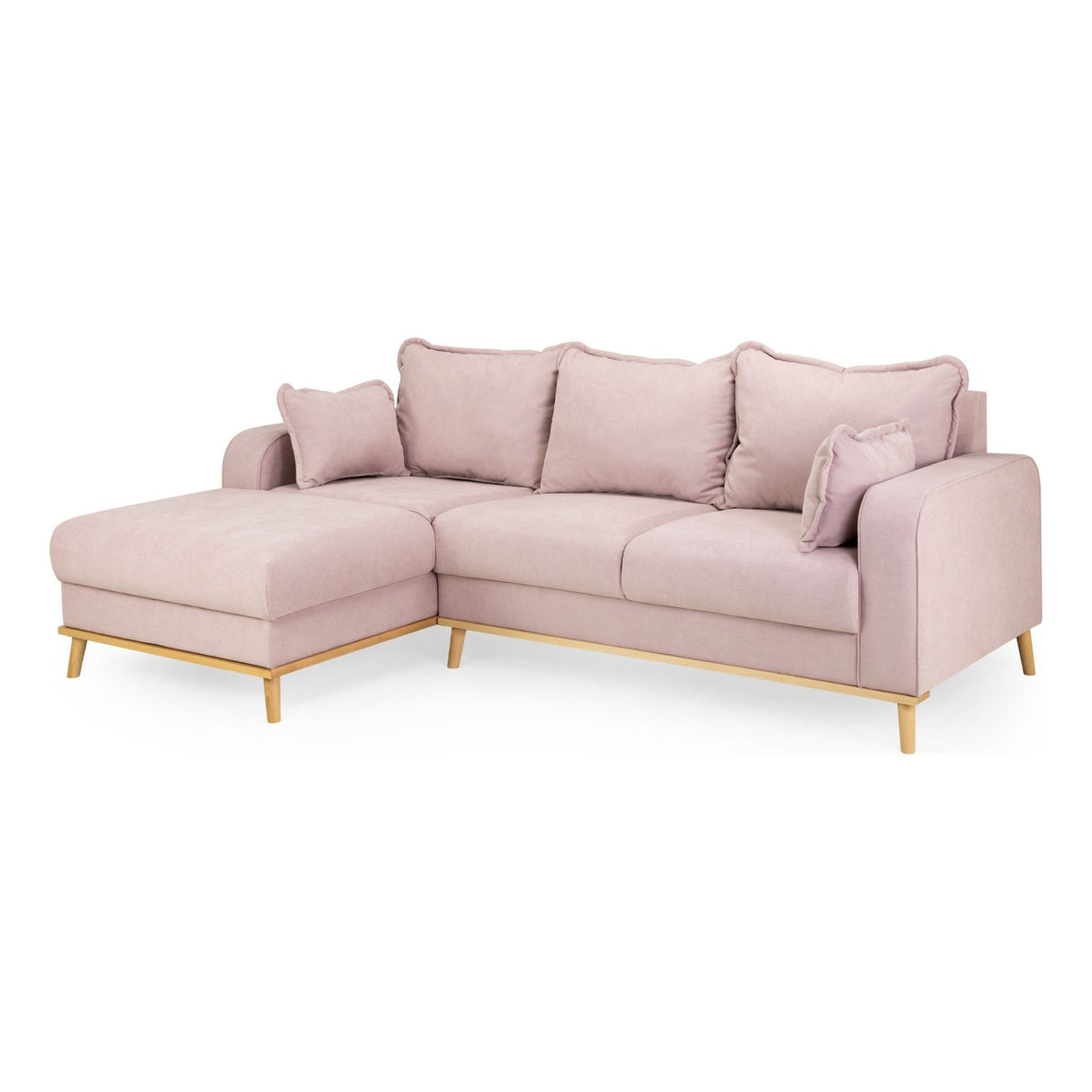 Briar Pink Left Hand Facing Corner Sofa