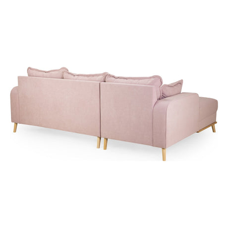 Briar Pink Left Hand Facing Corner Sofa