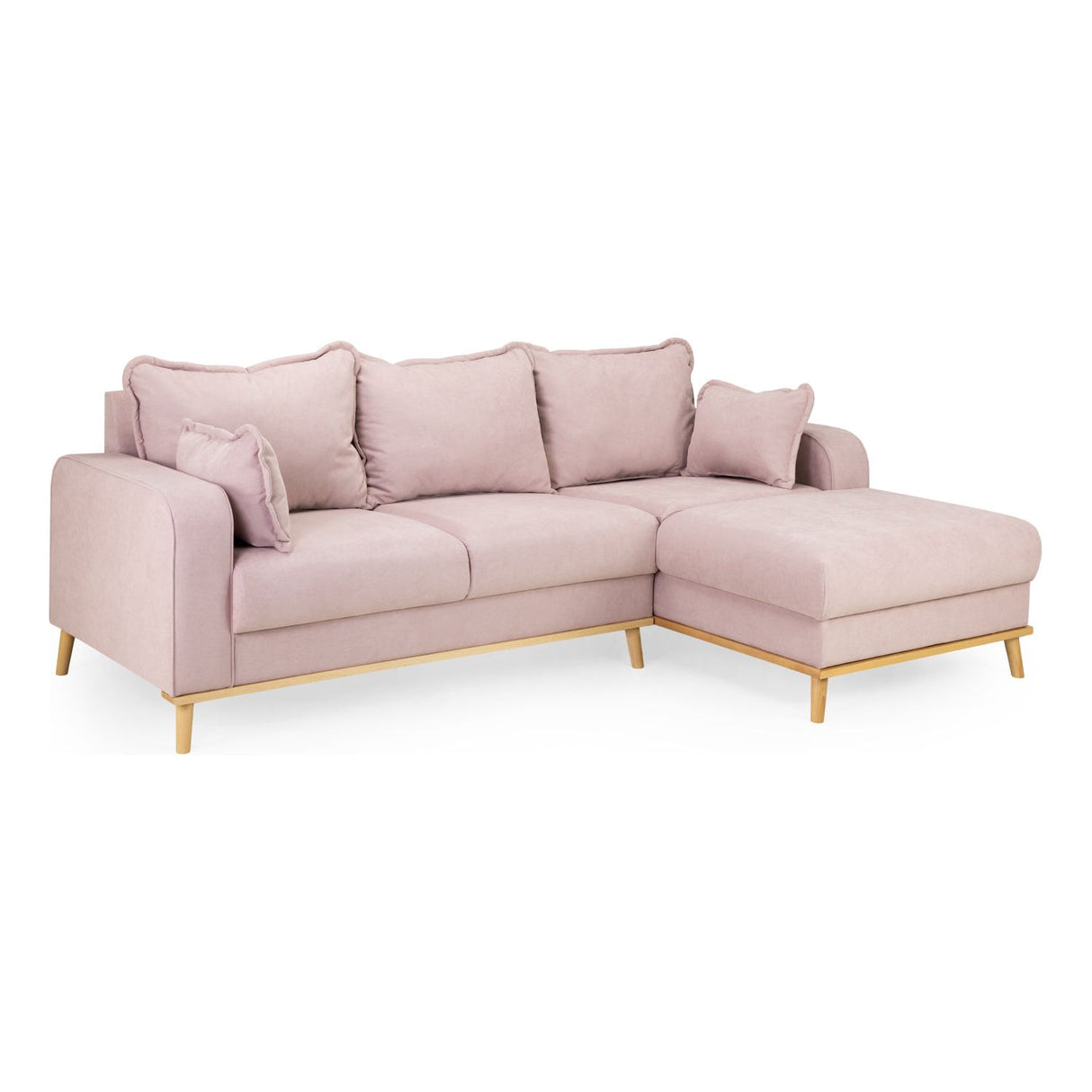 Briar Pink Right Hand Facing Corner Sofa