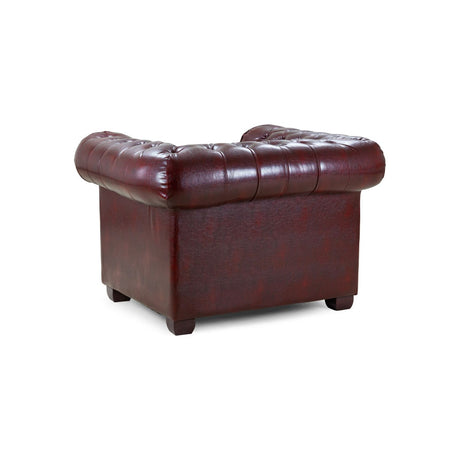 Chesterfield Oxblood Red Armchair