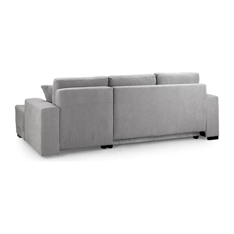 Cimiano Grey Right Hand Facing Corner Sofa Bed