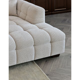 Aluxo Tribeca Corner Sofa Oatmeal Boucle