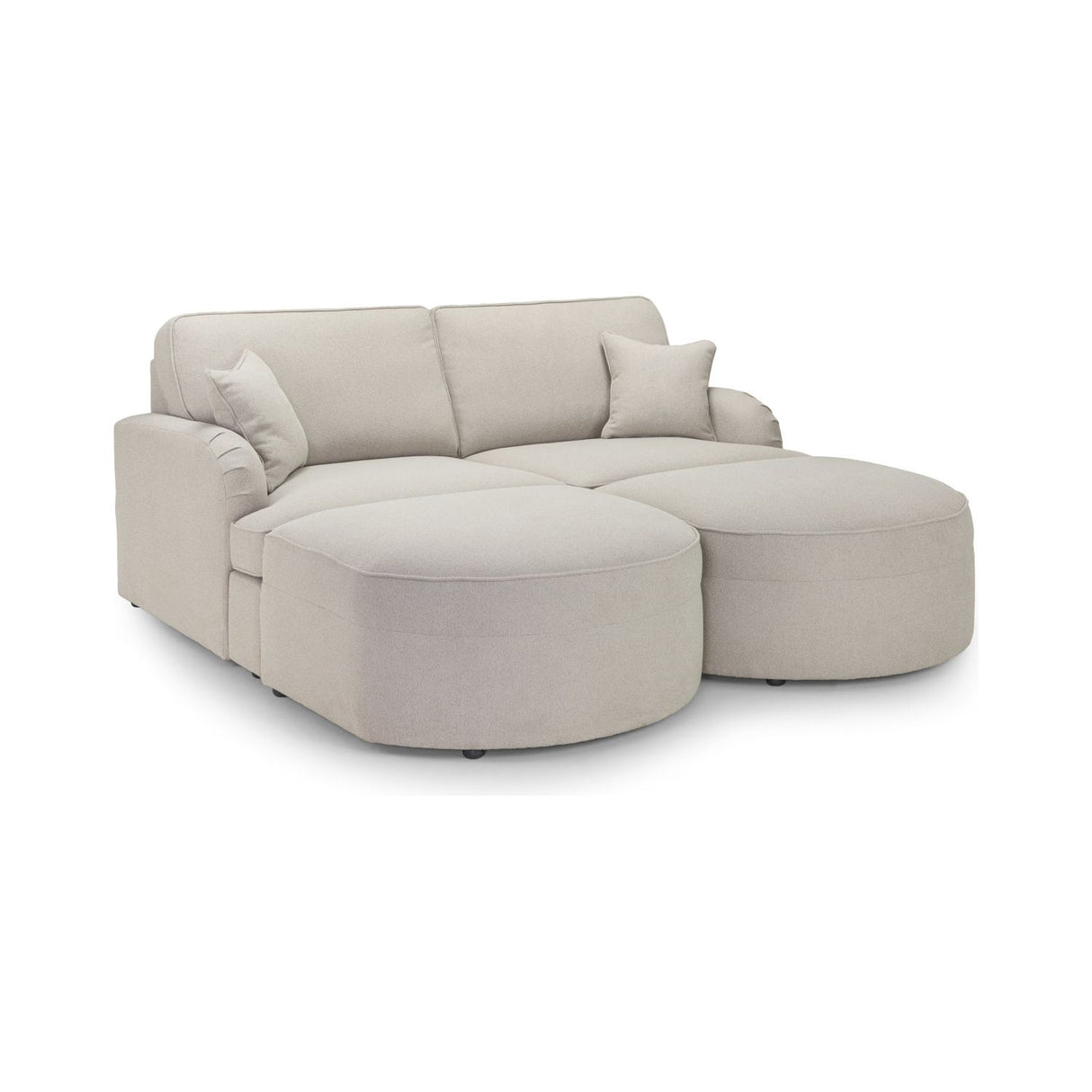 Erin 3 Seat Beige Sofa Bed