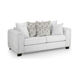 Grazia Light Grey 3 Seat Sofa