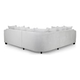 Grazia Light Grey Large Corner Sofa