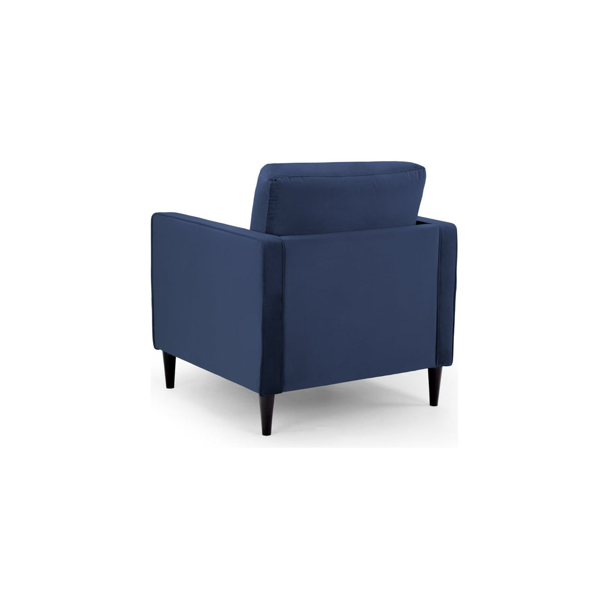 Harper Plush Blue Armchair