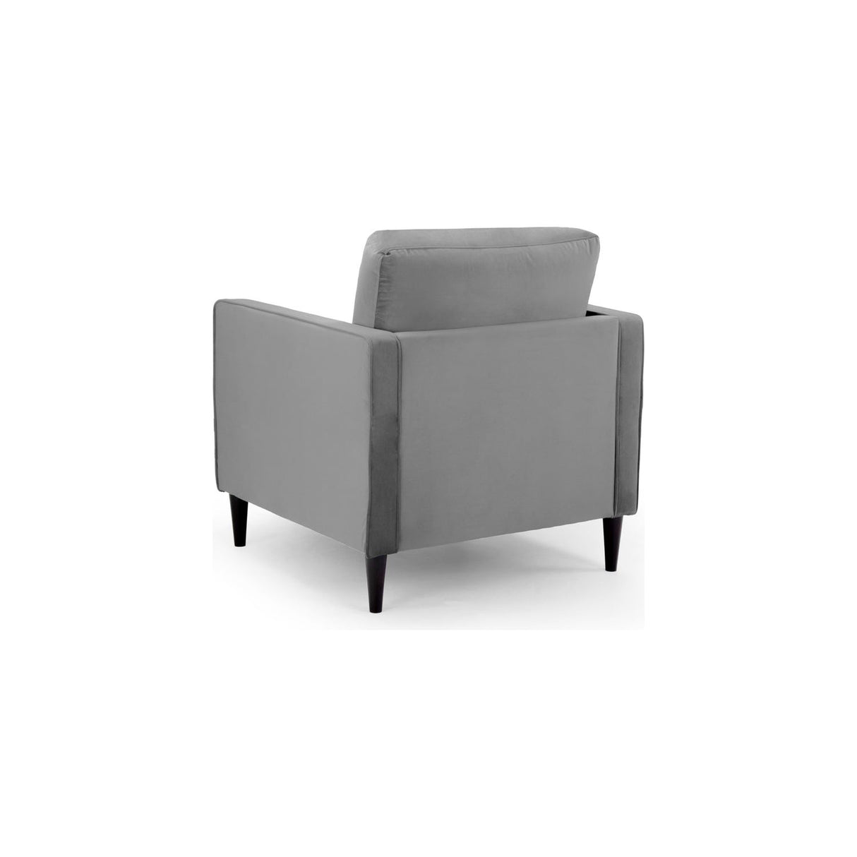 Harper Plush Grey Armchair