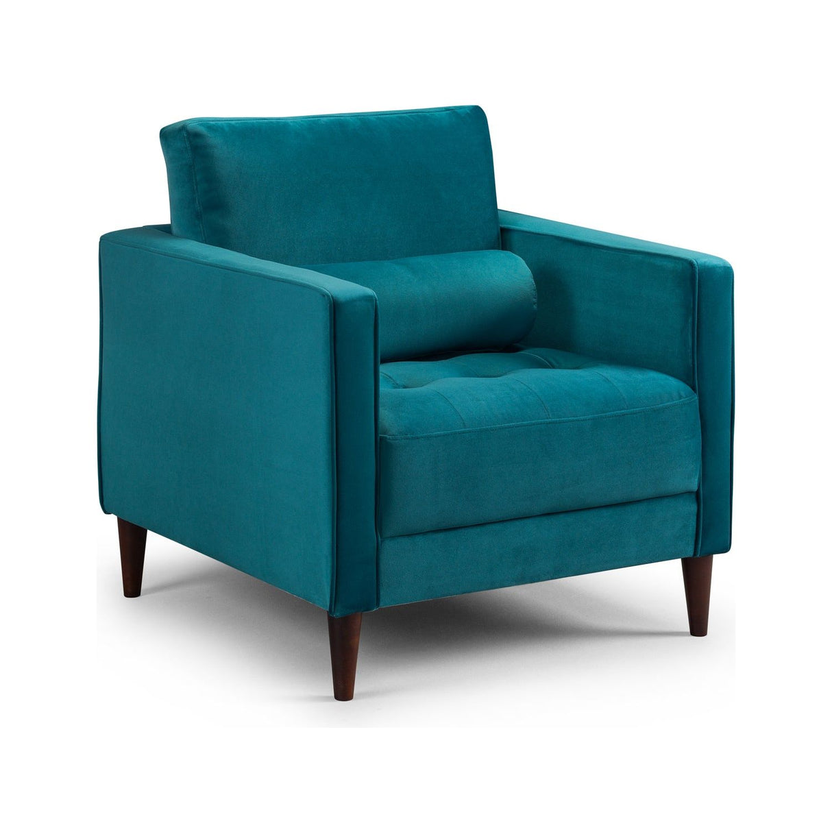 Harper Plush Teal Armchair