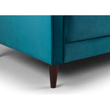 Harper Plush Teal Armchair