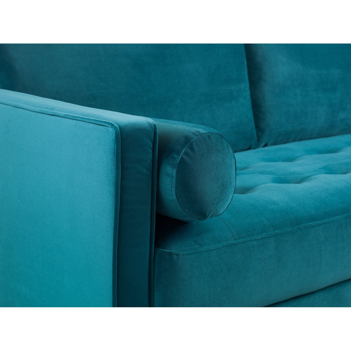 Harper Plush Teal Armchair