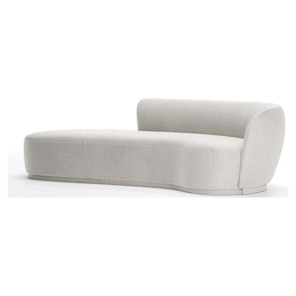 Hudson Boucle Curved Deep Seat Sofa