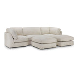 Inga U Shape Beige Corner Sofa