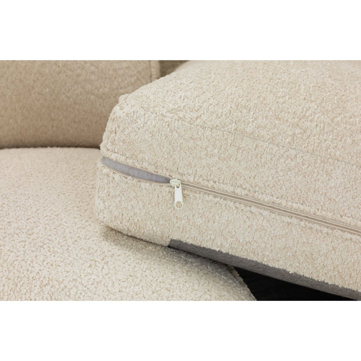 Inga U Shape Beige Corner Sofa