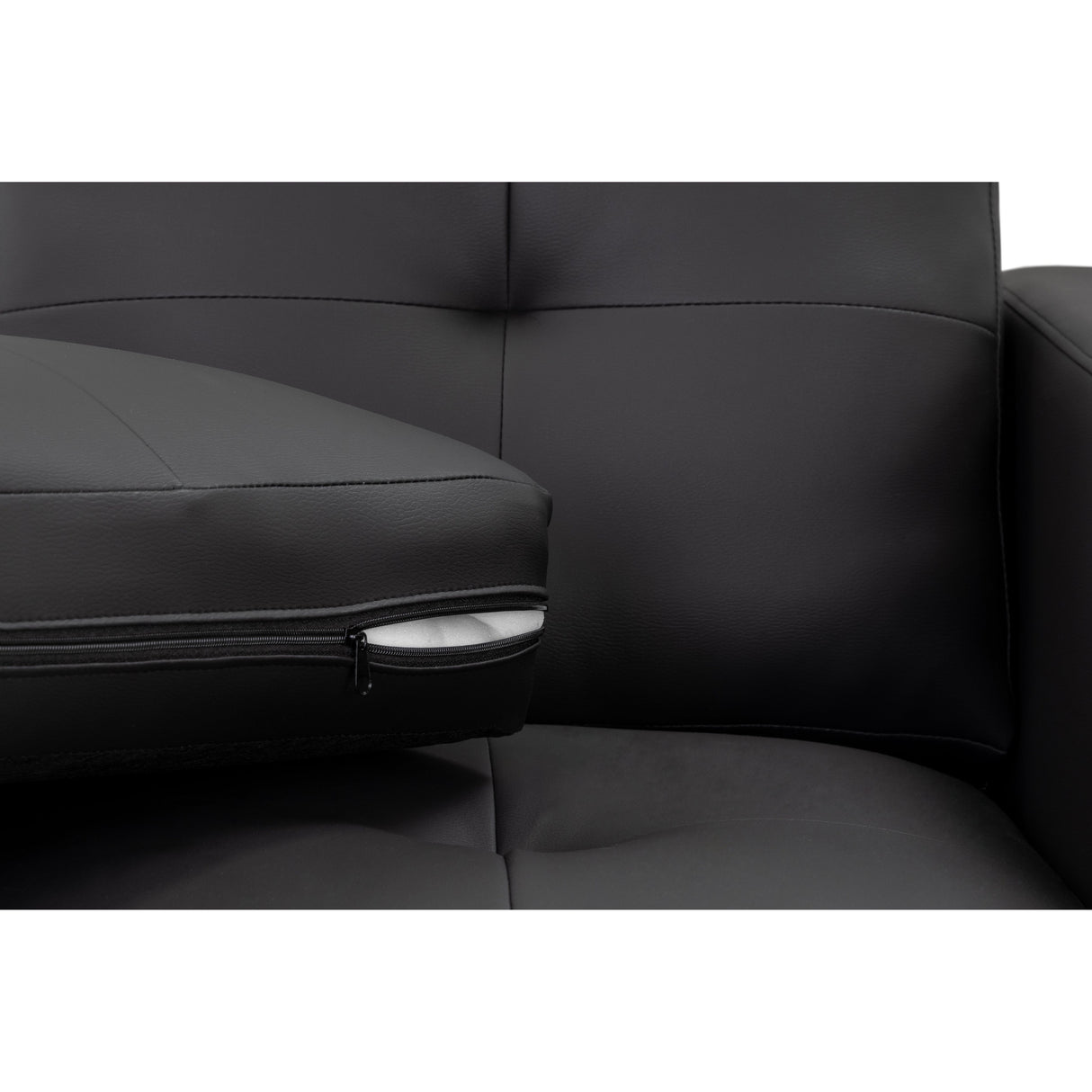 Jerry 2 Seat Sofa Black