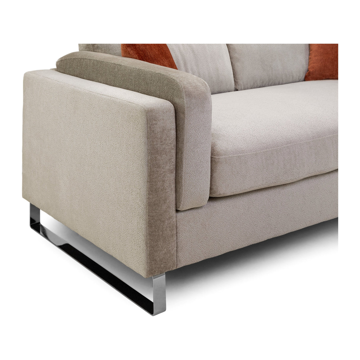 Kingston Beige 2 Seat Sofa