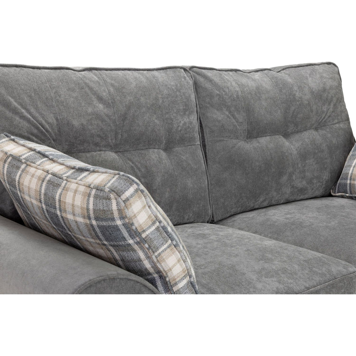 Maxwell Grey 3 Seat Sofa