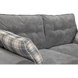 Maxwell Grey 3 Seat Sofa