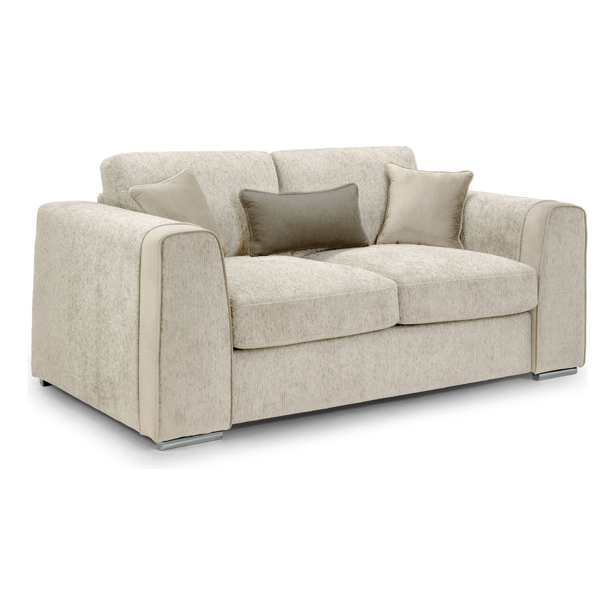 Naples Beige 2 Seat Sofa