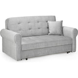 Sorrel Grey 2 Seat Sofabed