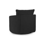 Verona Black Swivel Chair