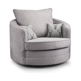 Verona Grey Swivel Chair