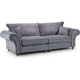 Windsor 4 Seat Grey Sofa