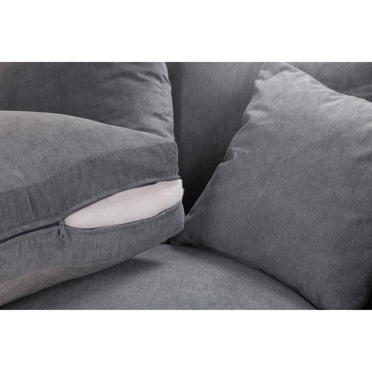 Windsor 4 Seat Grey Sofa