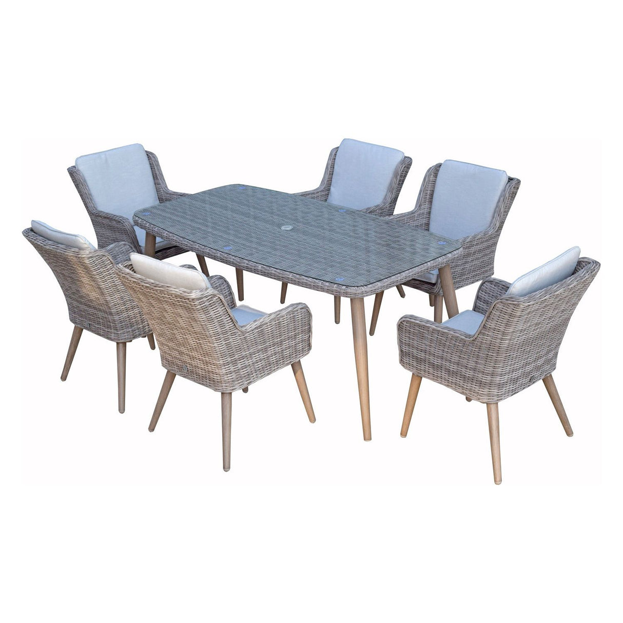 Danielle 6 Seat Dining Set