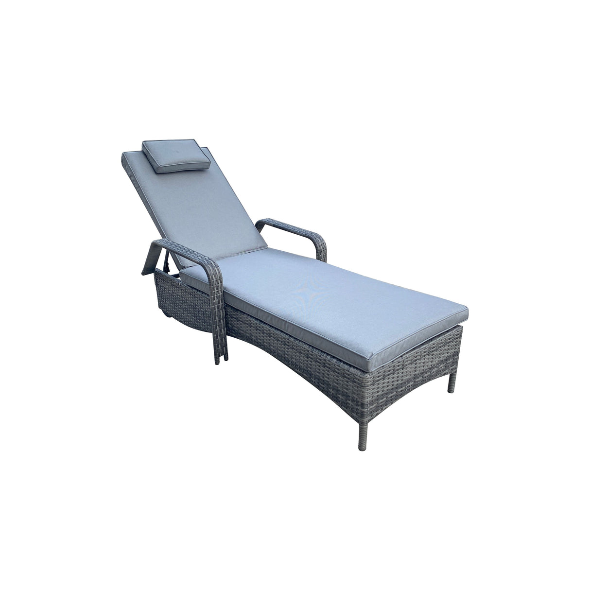 Savannah Single Sunbed Grey